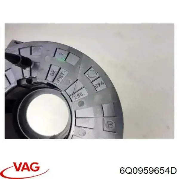 Anel AIRBAG de contato, cabo plano do volante VAG 6Q0959654D preço, a partir de 141,31 USD