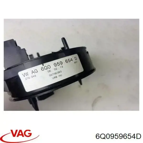 Compre 6Q0959654D VAG Anel AIRBAG de contato, cabo plano do volante