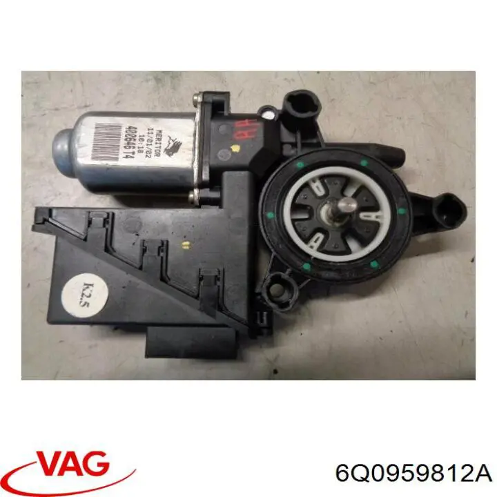 Motor de acionamento de vidro da porta traseira direita VAG 6Q0959812A preço, a partir de 62,99 USD