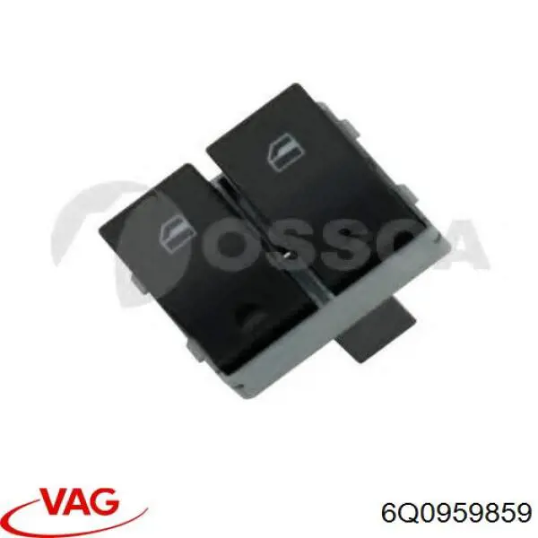 Botão dianteiro esquerdo de ativação de motor de acionamento de vidro VAG 6Q0959859 preço, a partir de 34,05 USD