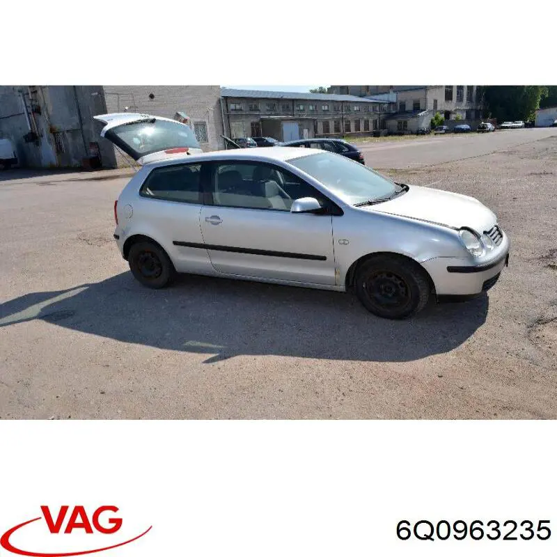6Q0963235 VAG Aquecedor elétrico de ar do sistema de calefacção de salão