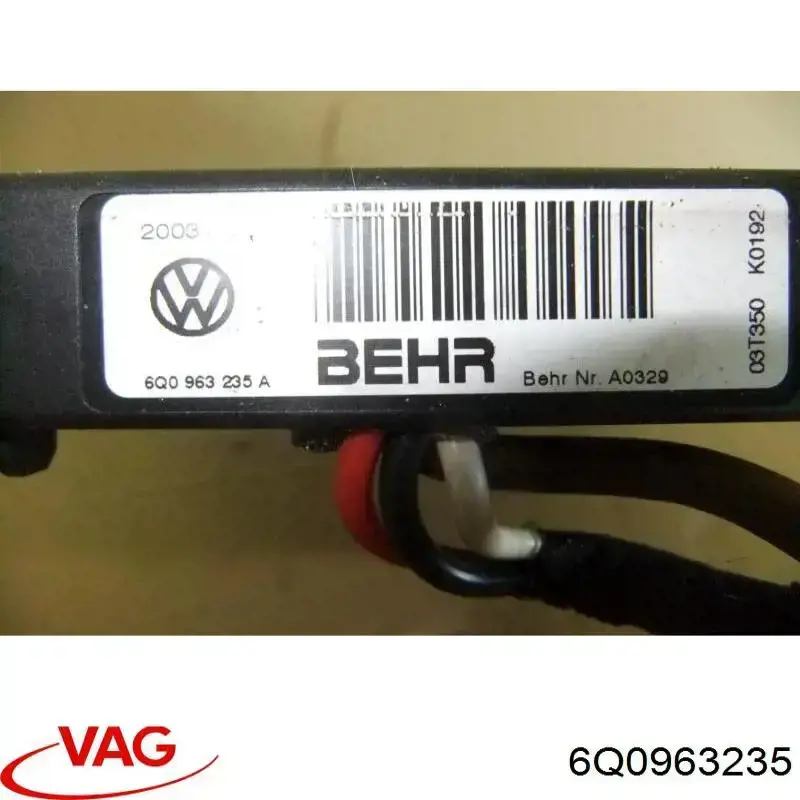 Aquecedor elétrico de ar do sistema de calefacção de salão VAG 6Q0963235 preço, a partir de 51,08 USD