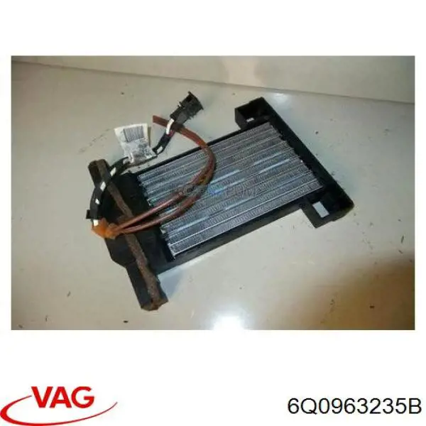 6Q0963235B VAG Aquecedor elétrico de ar do sistema de calefacção de salão