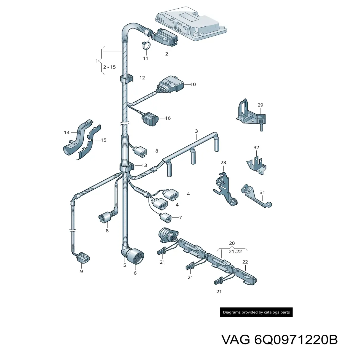 2324110 Metzger Pneu das velas de incandescência