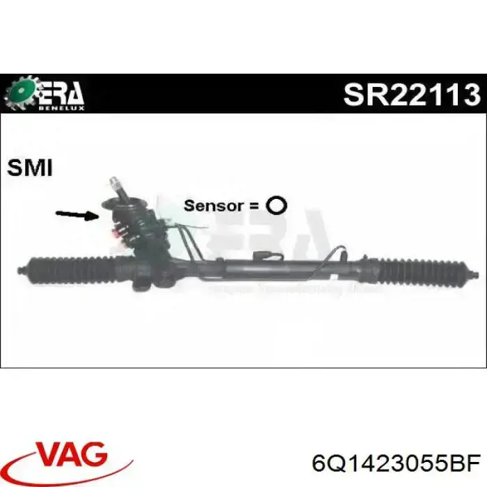 Cremalheira da direção VAG 6Q1423055BF preço, a partir de 70,23 USD