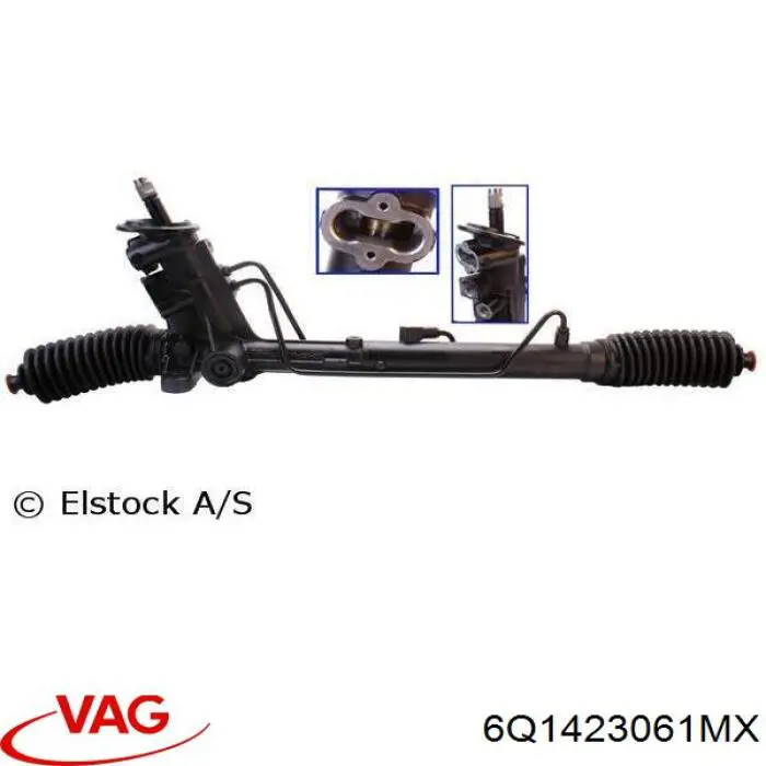 Cremalheira da direção VAG 6Q1423061MX preço, a partir de 108,96 USD