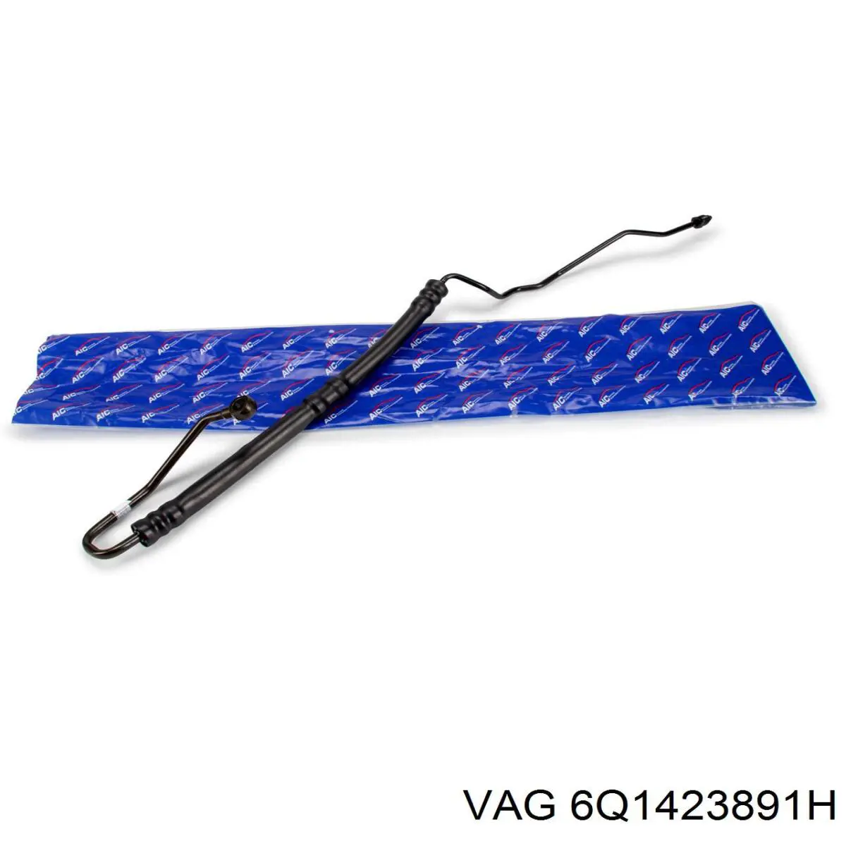 Compre 6Q1423891H VAG Mangueira da Direção hidrâulica assistida de pressão baixa, desde a cremalheira (do mecanismo) até o tanque