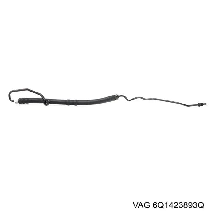Compre 6Q1423893Q VAG Mangueira da Direção hidrâulica assistida de pressão alta desde a bomba até a régua (do mecanismo)