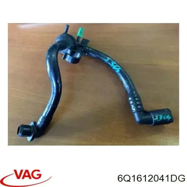 6Q1612041DG VAG Tubo de impulsionador de vácuo dos freios