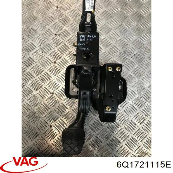 6Q1721115E VAG Consola de pedais, conjunto de pedais