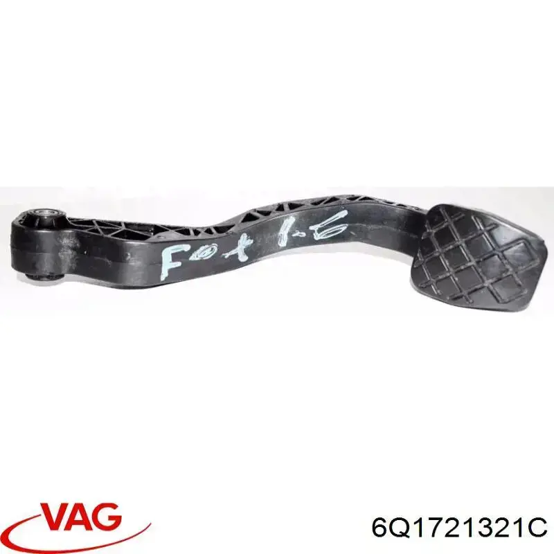 Pedal de embraiagem Skoda Fabia I 6Y2