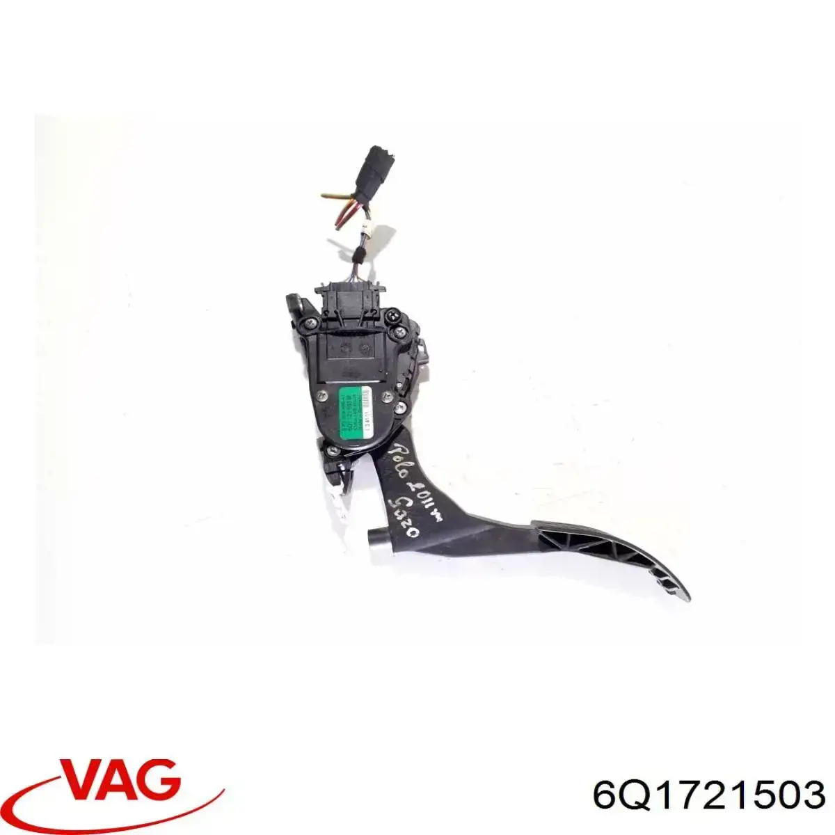 Pedal de gás (de acelerador) VAG 6Q1721503 preço, a partir de 37,46 USD