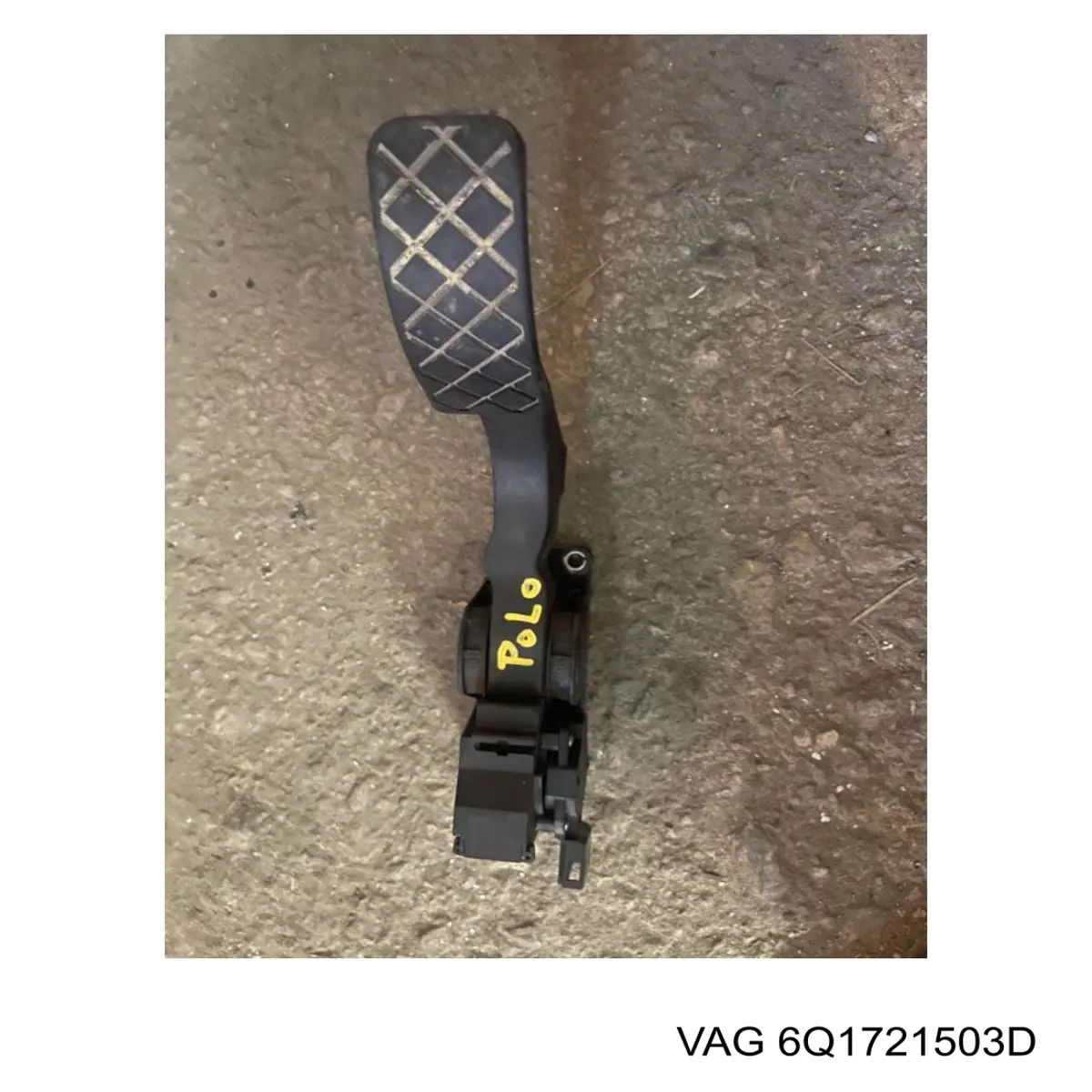 6Q1721503D VAG Pedal de gás (de acelerador)