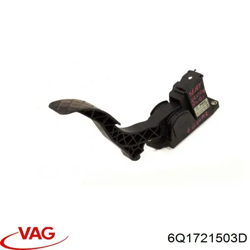 Pedal de gás (de acelerador) VAG 6Q1721503D preço, a partir de 40,86 USD