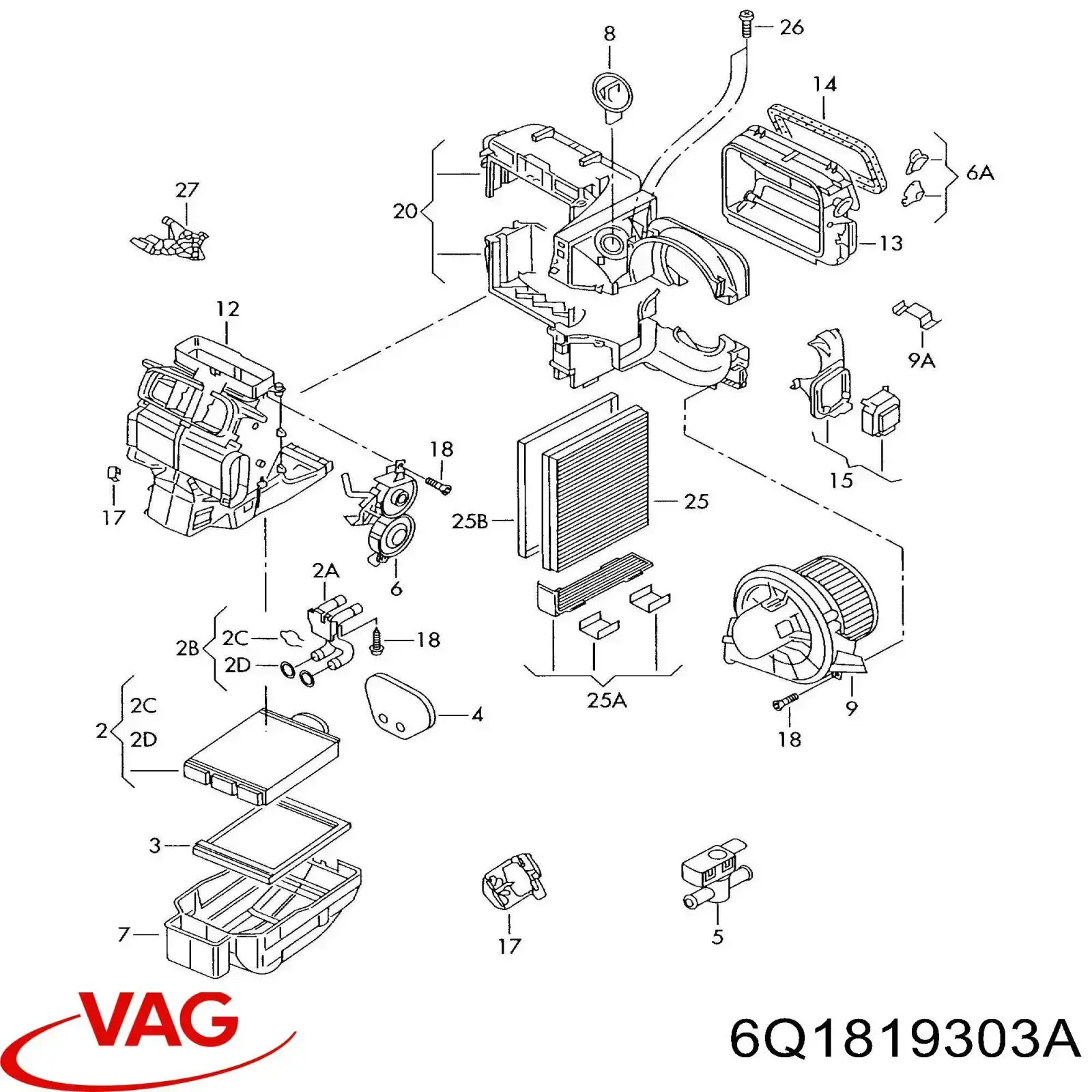 6Q1819303A VAG 