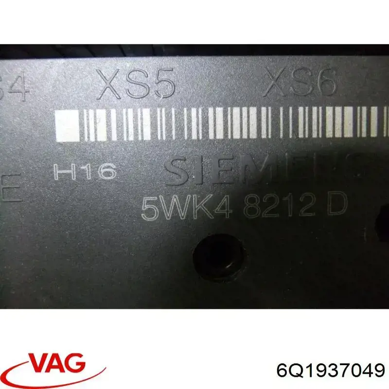 6Q1937049 VAG Módulo de direção (Centralina eletrônica) de motor