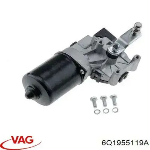 Motor de limpador pára-brisas do pára-brisas VAG 6Q1955119A preço, a partir de 61,29 USD