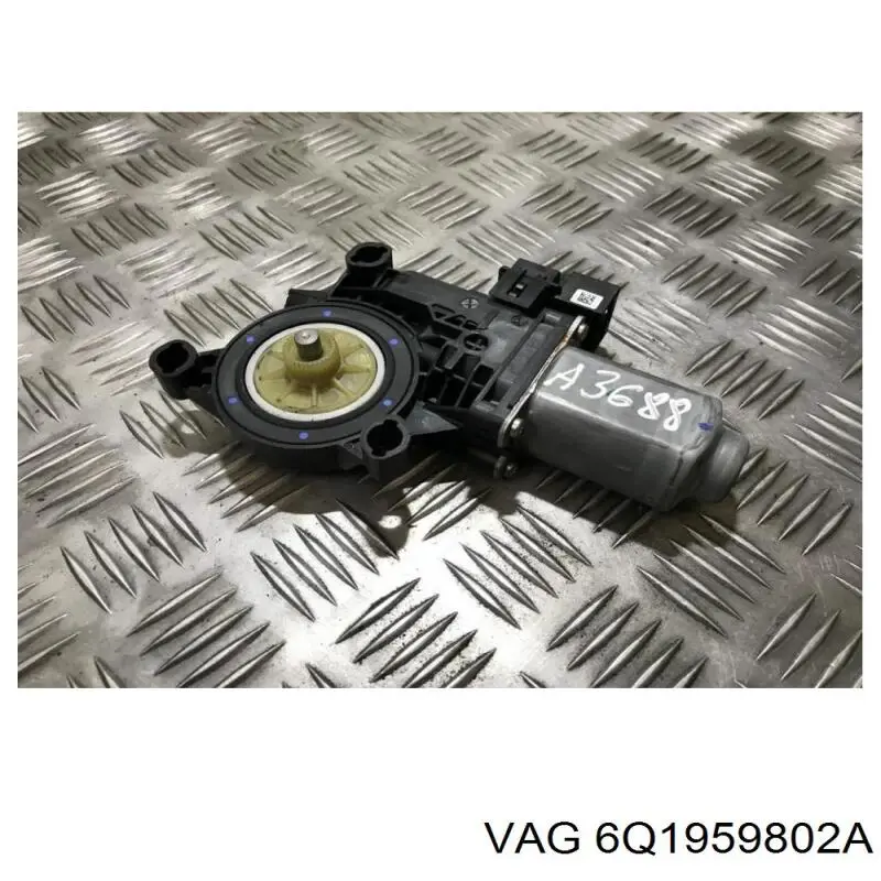 6Q1959802A005 VAG Motor de acionamento de vidro da porta dianteira direita