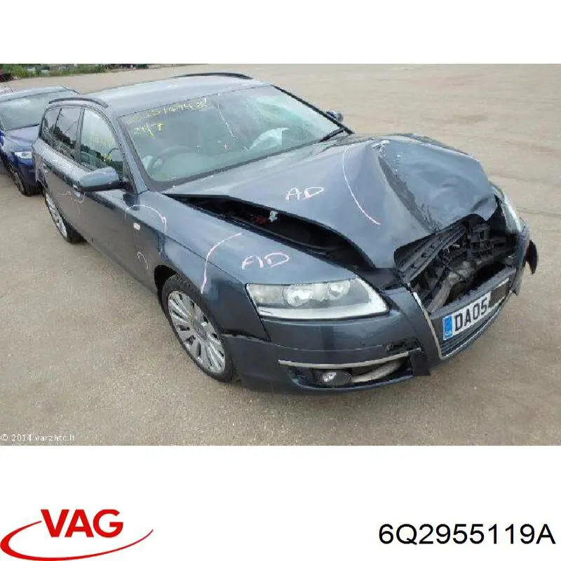 Compre 6Q2955119A VAG Motor de limpador pára-brisas do pára-brisas