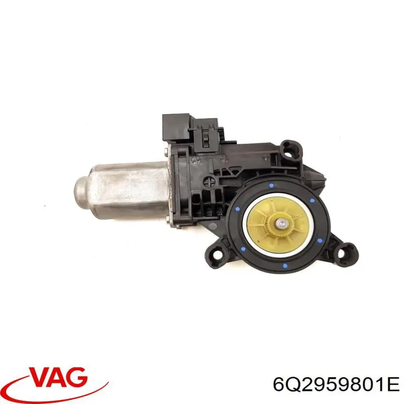 Compre 6Q2959801E VAG Motor de acionamento de vidro da porta dianteira direita