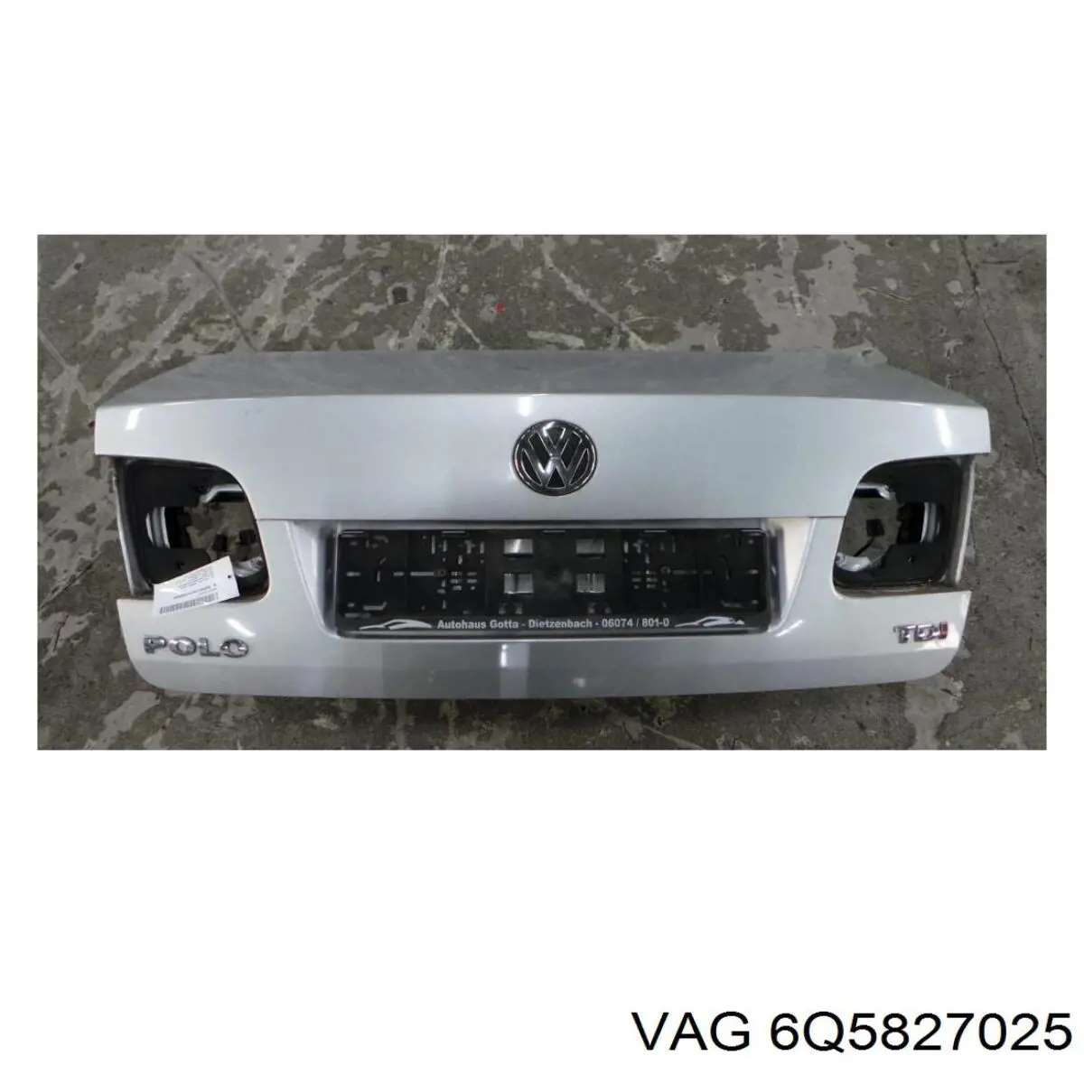 Tampa de porta-malas Volkswagen Polo IV 9A4