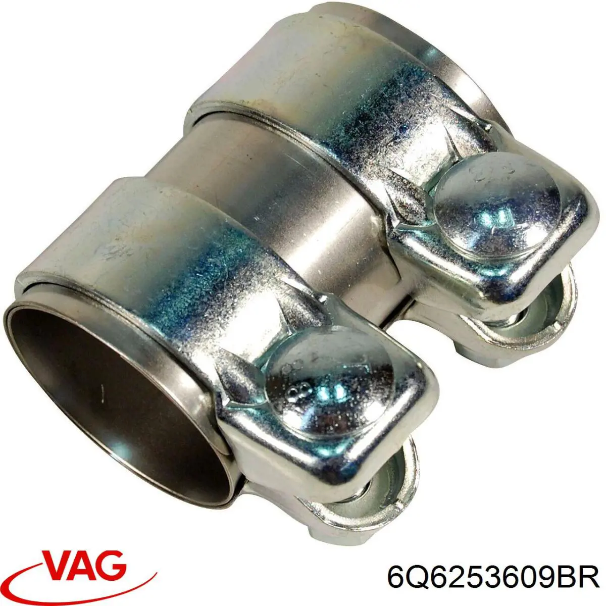 Compre 6Q6253609BR VAG Silenciador, parte traseira
