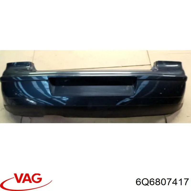Compre 6Q6807417 VAG Pára-choque traseiro