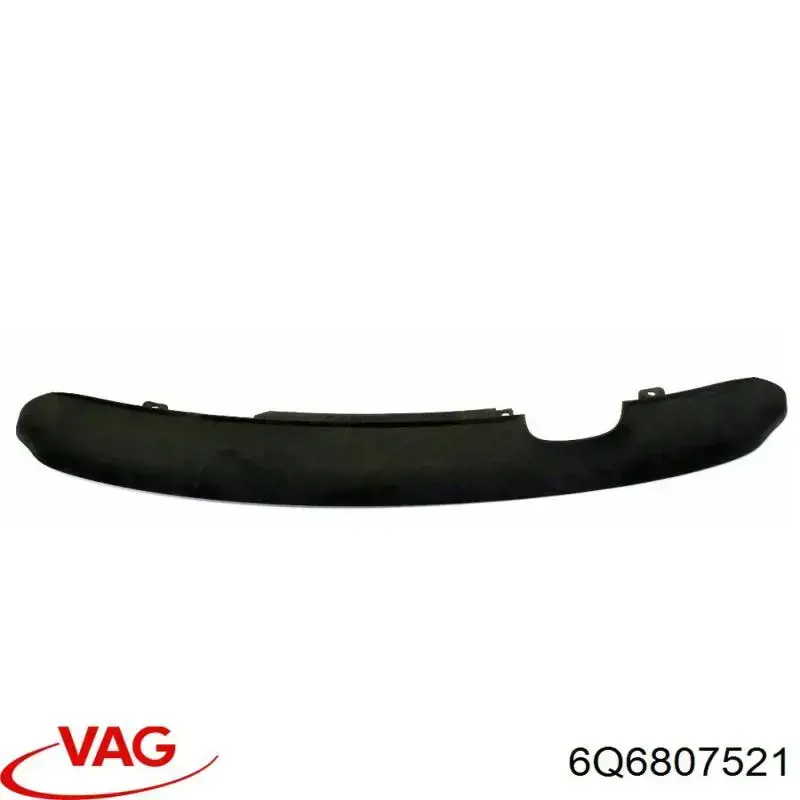 6Q6807521 VAG Spoiler do pára-choque traseiro