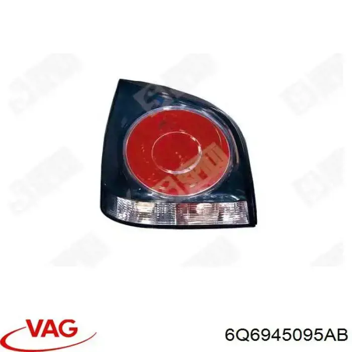 Lanterna traseira esquerda VAG 6Q6945095AB preço, a partir de 93,53 USD