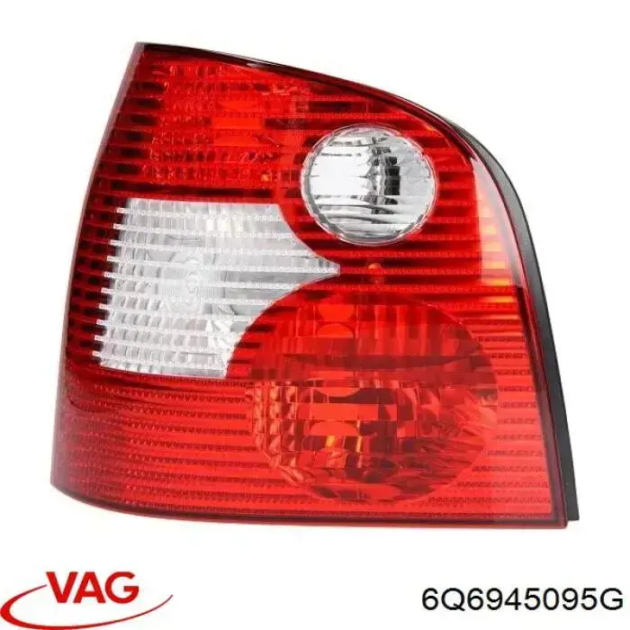 6Q6945095G VAG Lanterna traseira esquerda