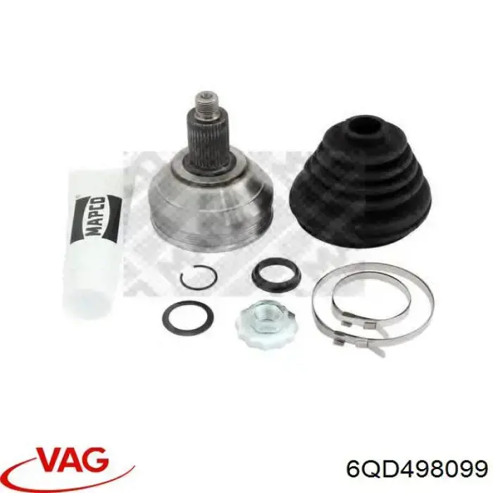 Junta homocinética externa dianteira VAG 6Q0498099G preço, a partir de 61,32 USD