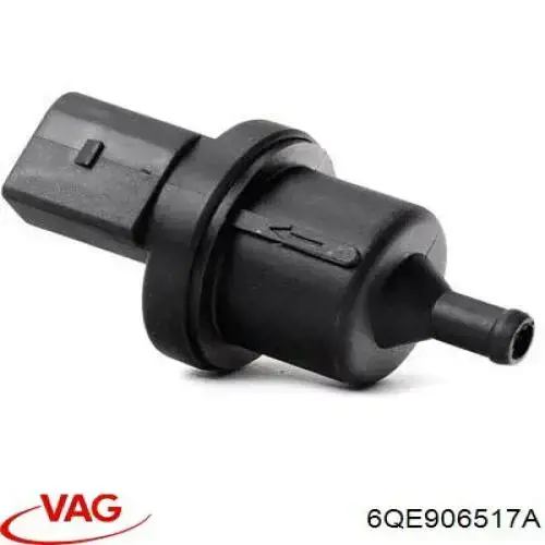 6QE906517A VAG Válvula de ventilação dos gases do tanque de combustível