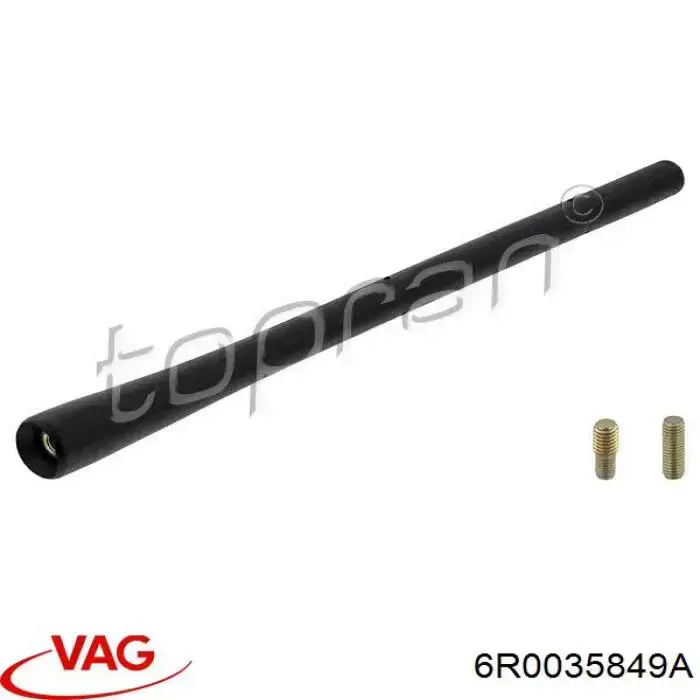 Haste de antena VAG 6R0035849A preço, a partir de 62,07 USD
