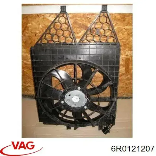 6R0121207 VAG Difusor do radiador de esfriamento