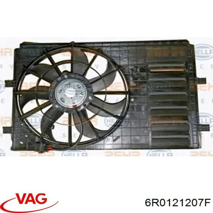Difusor do radiador de esfriamento VAG 6R0121207F preço, a partir de 92,01 USD