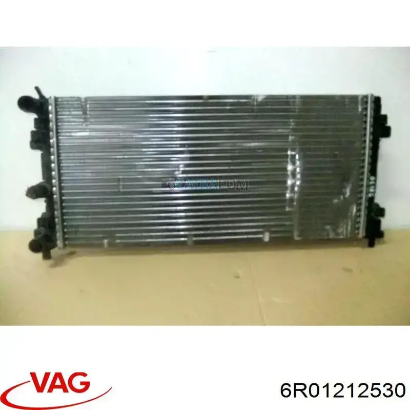6R01212530 VAG Radiador de esfriamento de motor