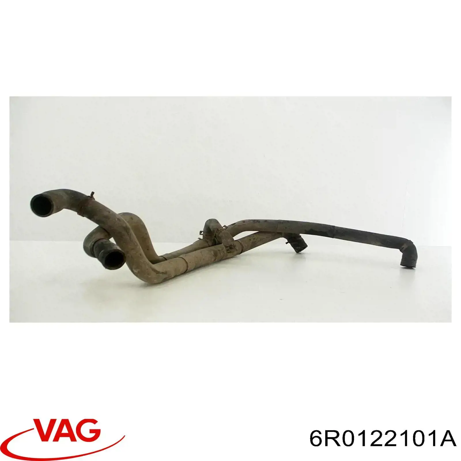 6R0122101A VAG Mangueira (cano derivado) do sistema de esfriamento