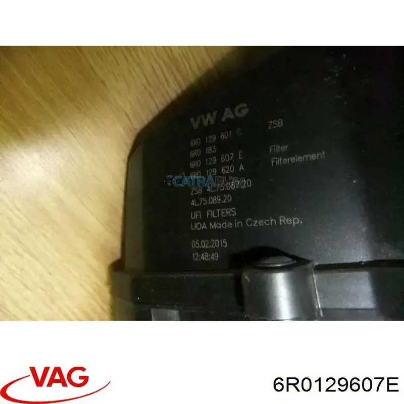 Caixa de filtro de ar VAG 6R0129607E preço, a partir de 61,40 USD