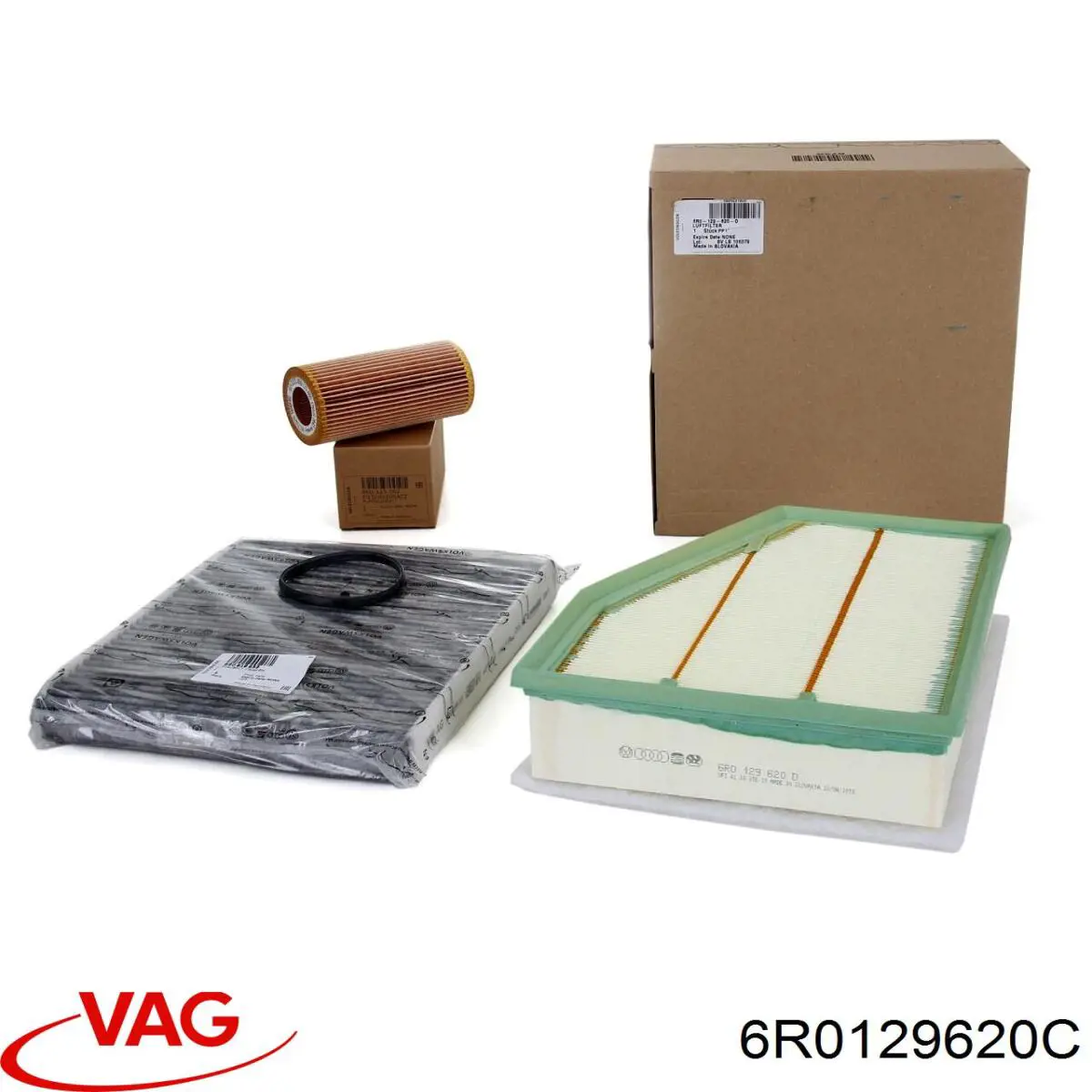 Compre 6R0129620C VAG Filtro de ar
