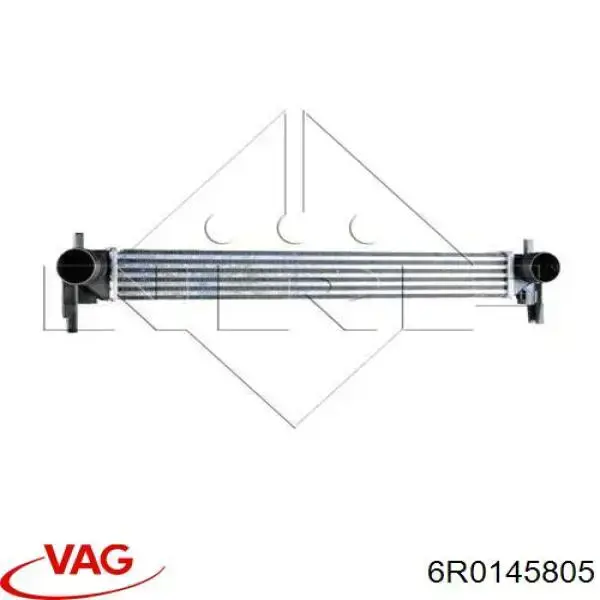 6R0145805 VAG Radiador de intercooler