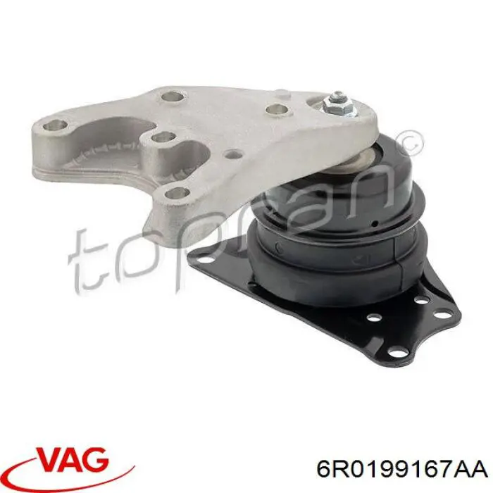 Compre 6R0199167AA VAG Coxim (suporte) direito de motor