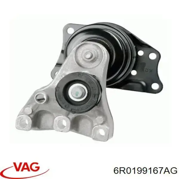 Compre 6R0199167AG VAG Coxim (suporte) direito de motor