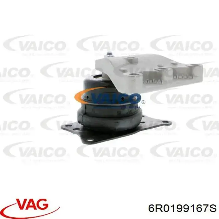 Compre 6R0199167S VAG Coxim (suporte) direito de motor