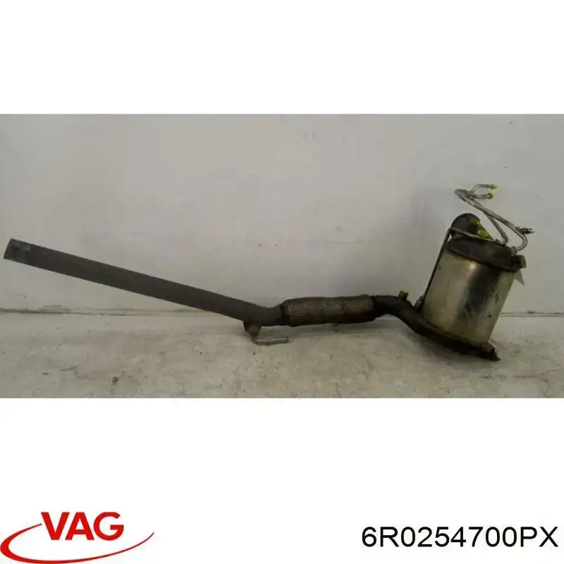 Filtro de partículas do sistema dos gases de escape VAG 6R0254700PX preço, a partir de 726,84 USD