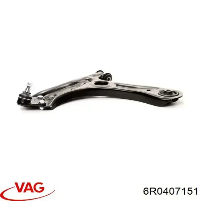 Compre 6R0407151 VAG Braço oscilante inferior esquerdo de suspensão dianteira