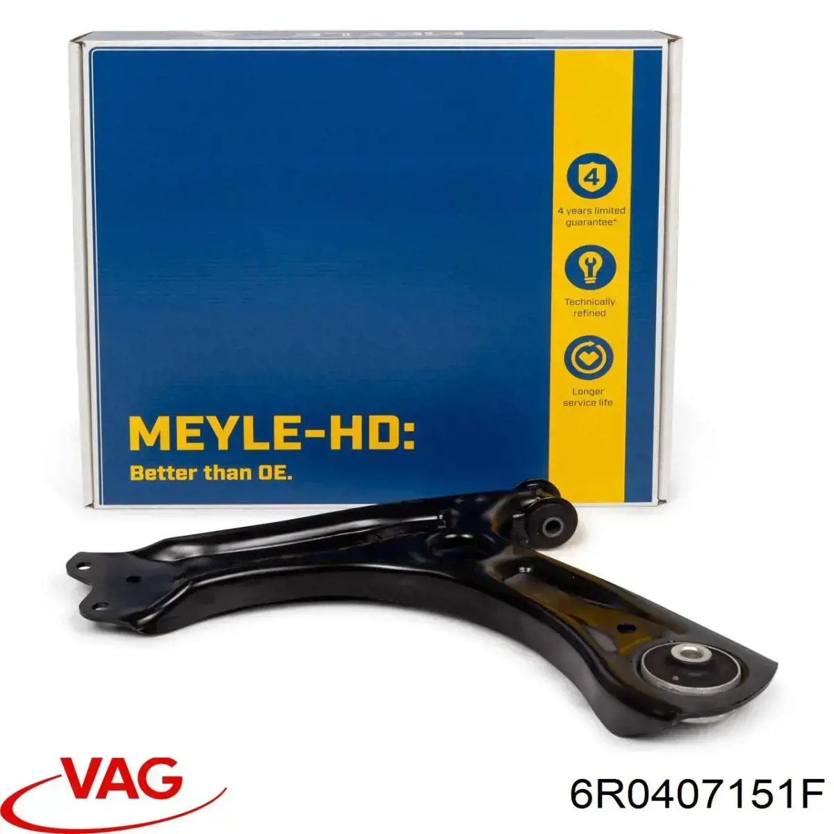 Compre 6R0407151F VAG Braço oscilante inferior esquerdo de suspensão dianteira