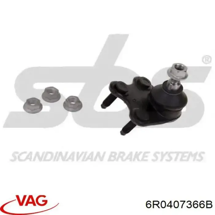 Suporte de esfera inferior direito VAG 6R0407366B preço, a partir de 16,99 USD