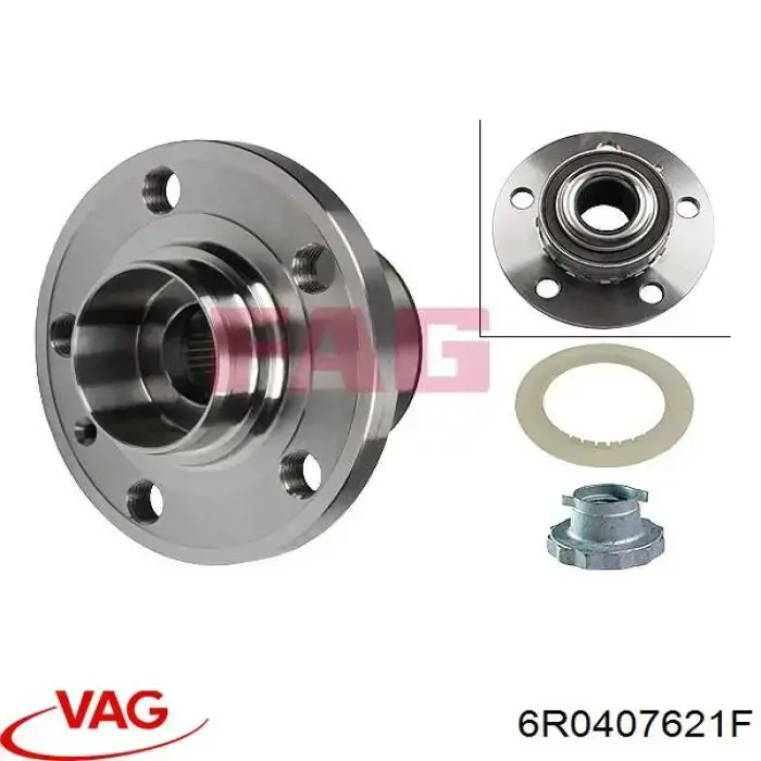 Cubo dianteiro VAG 6R0407621F preço, a partir de 59,04 USD