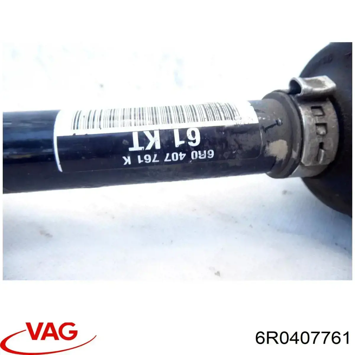 6R0407761 VAG Semieixo (acionador) dianteiro esquerdo