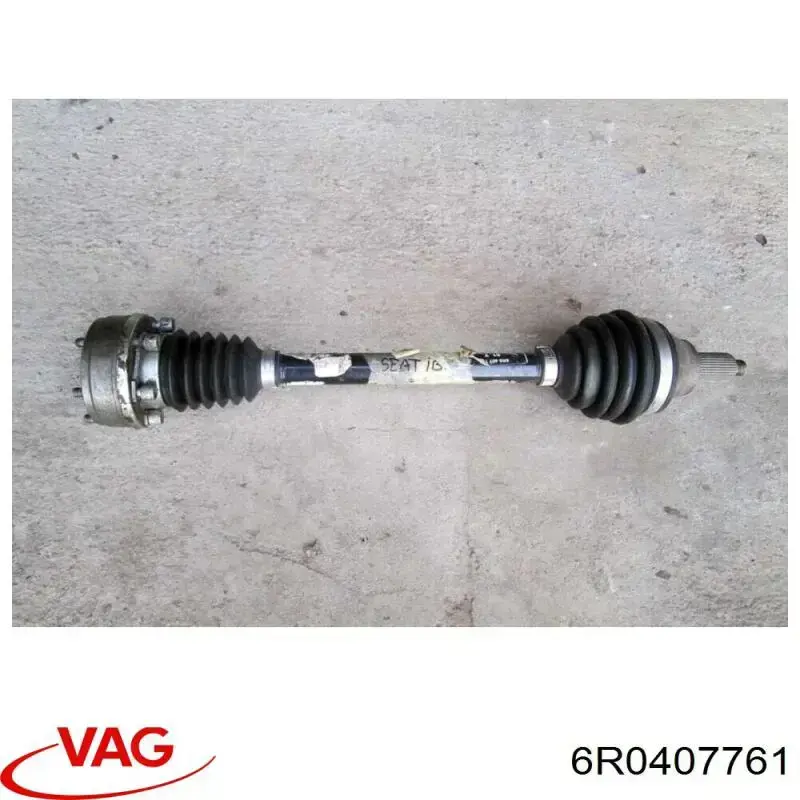 Semieixo (acionador) dianteiro esquerdo VAG 6R0407761 preço, a partir de 37,46 USD